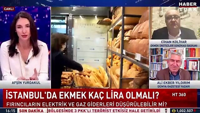 Ekmek Üreticileri Sendikası Başkanı Cihan Kolivar: Ekmek aptal toplumların temel gıda maddesidir