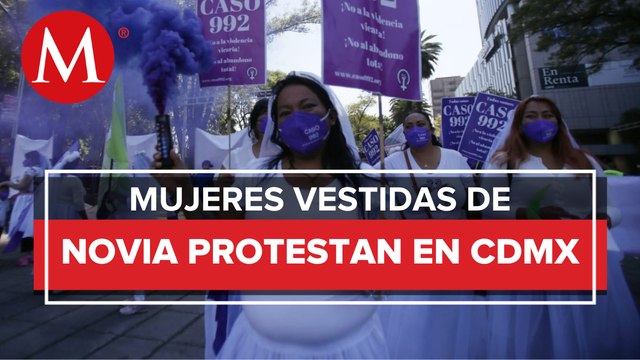 Feministas se manifiestan en embajada de EU para erradicar la violencia vicaria