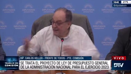 Diputados emitió dictamen de mayoría sobre el proyecto del Presupuesto 2023