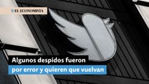 Twitter pide que regresen algunos trabajadores que había despedido