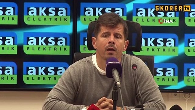 Emre Belözoğlu: “Yapmamız gereken bundan daha iyi oyunlar oynamak”
