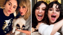 Selena Gomez Responds to Francia Raisa’s Reaction After Taylor Swift Comment | Billboard News