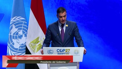 España se compromete en la COP27 con la lucha contra el cambio climático
