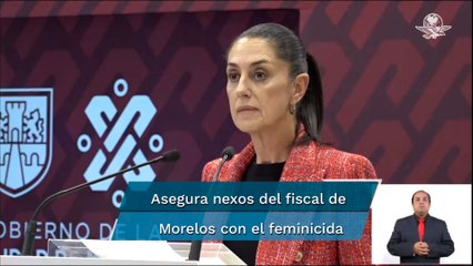 Video herunterladen: Sheinbaum: Es evidente que Fiscalía Morelos quería encubrir feminicidio de Ariadna Fernanda