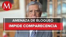 Diputados suspenden comparecencia y desalojan San Lázaro por amago de bloqueo