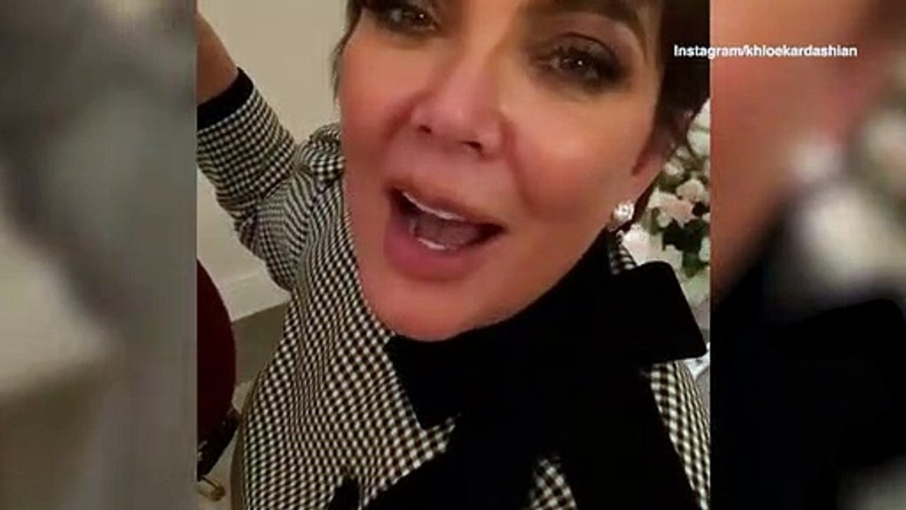 A drunk Kris Jenner gushes over her daughter Khloe Kardashian