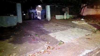 Idosa sofre queda no Santo Onofre