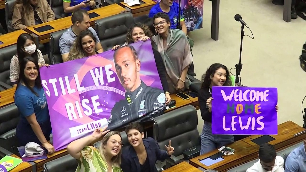 Lewis Hamilton recebe título de Cidadão Honorár...