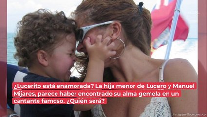 Lucerito le declara su amor a ESTE famoso cantante frente a su padre