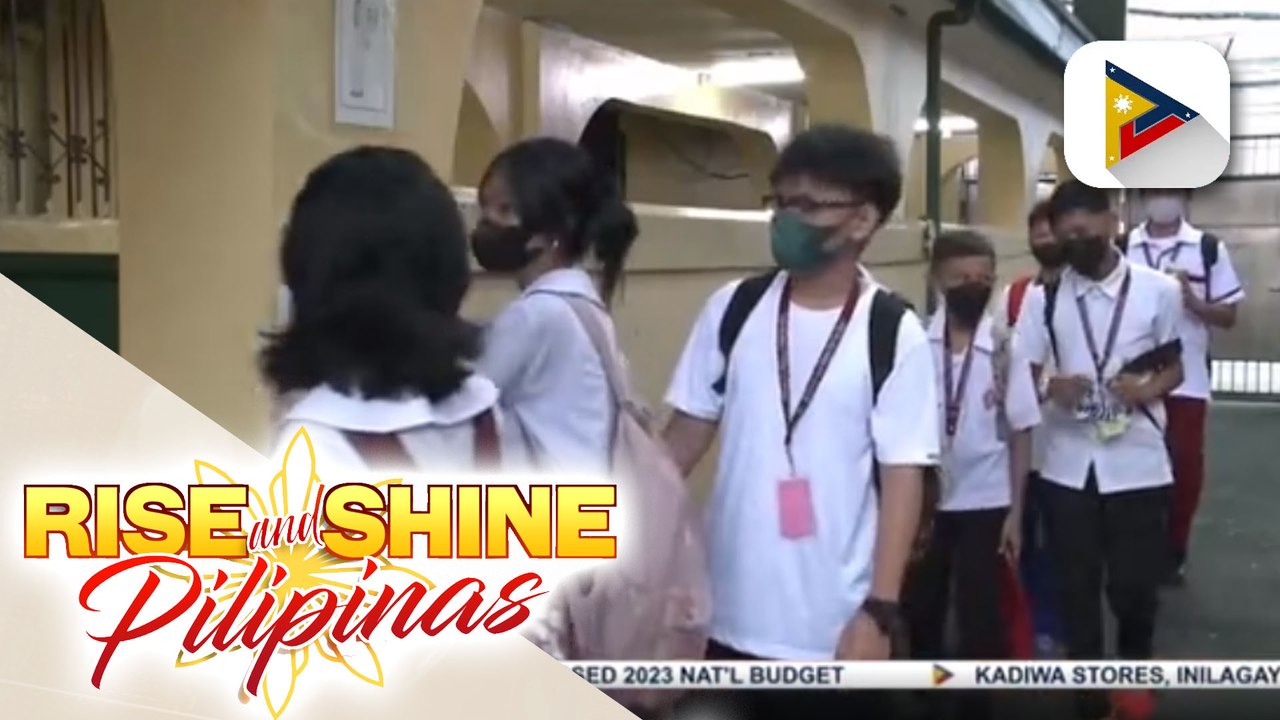 DepEd, walang naitalang untoward incident sa pagsisimula ng full 5-day in-person classes