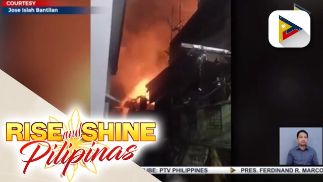 Residential area sa Brgy. San Roque sa Navotas, nasunog; nasa 20 bahay at 30 pamilya, naapektuhan ng sunog