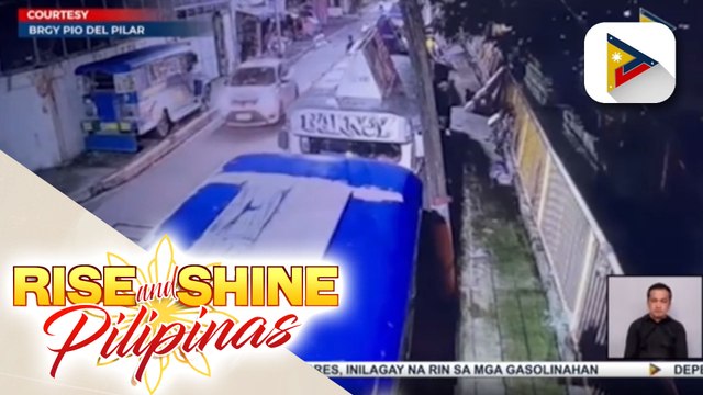 Aktwal na pagguho ng mahabang bahagi ng sidewalk sa Brgy. Pio del Pilar, Makati City, sapul sa CCTV; Diocesan Shrine and Parish of Our Lady of Guadalupe sa Pagsanjan, Laguna, ninakawan