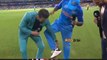 Irfan Pathan checking Surya Kumar Yadav shoes after post match T20 World cup 2022