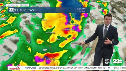 23ABC evening weather update November 7, 2022