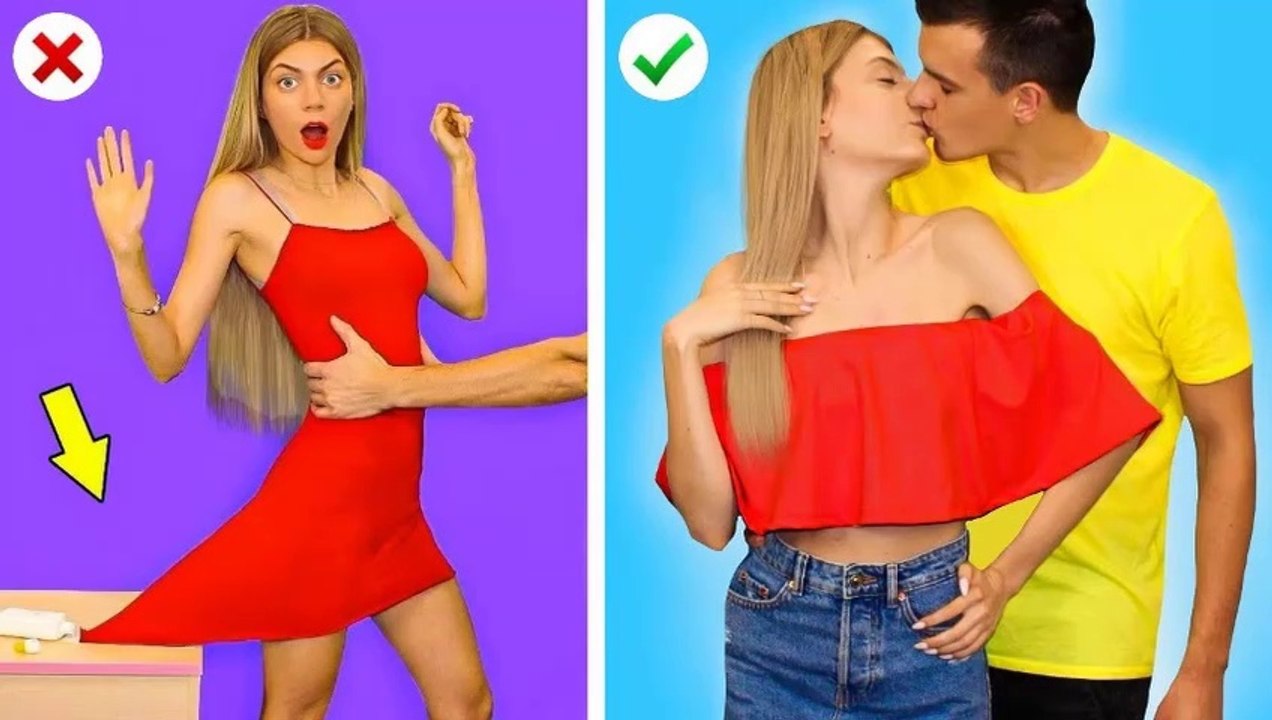 OUTFIT HACKS TO BECOME POPULAR AT SCHOOL! School Supplies Ideas & DIY Clothes