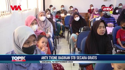 ANTV TVONE KEMBALI DISTRIBUSIKAN STB GRATIS