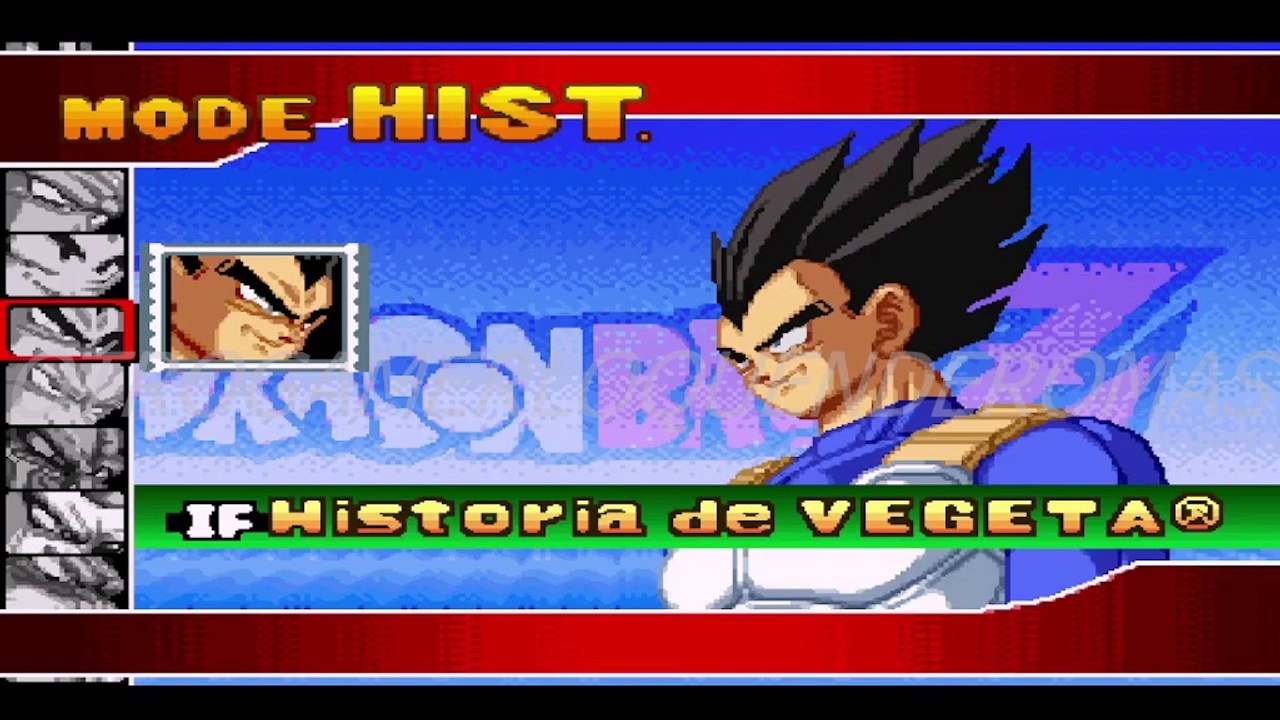 DBZ Supersonic Warriors Historia De Vegeta