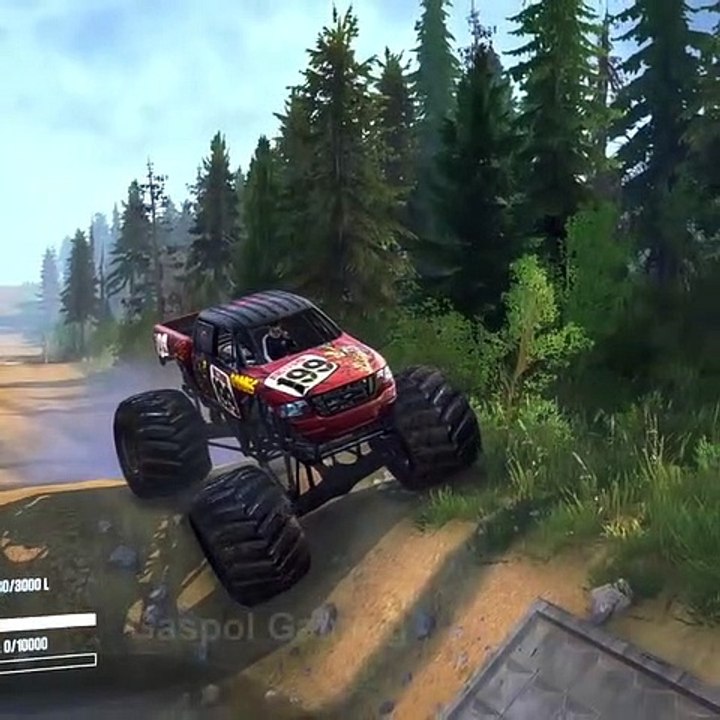 Challenge monster truck