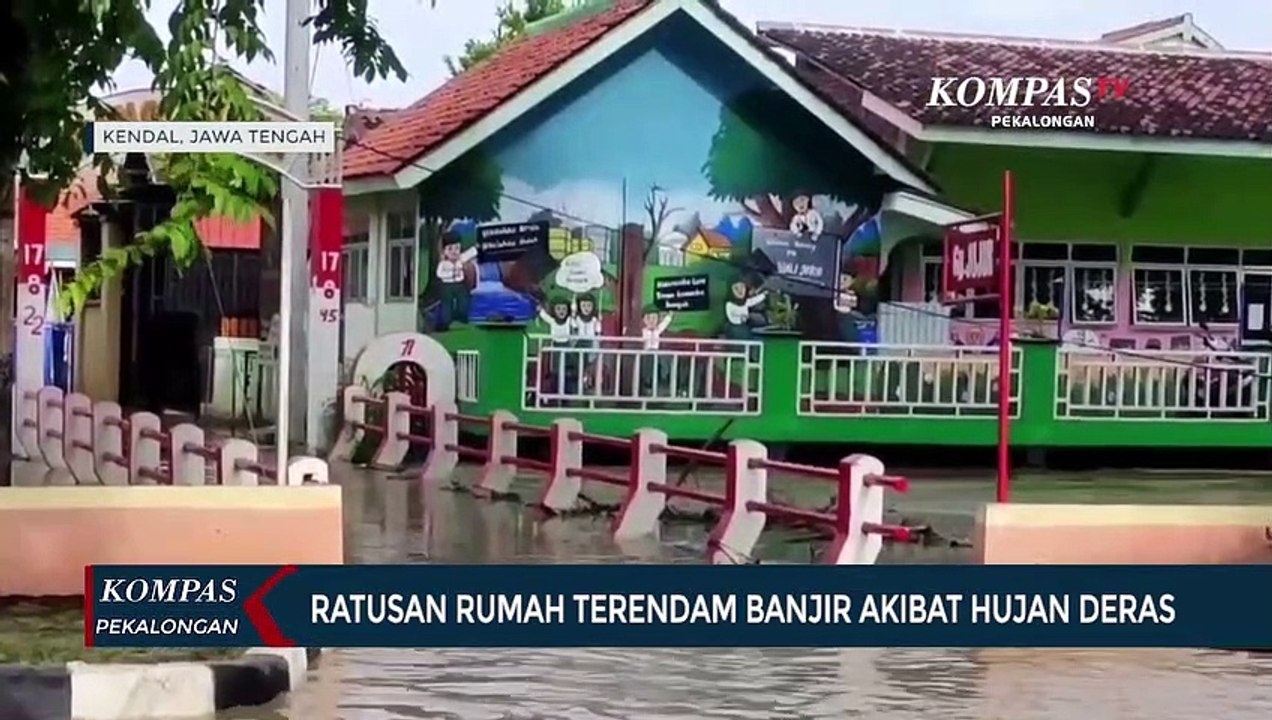 Ratusan Rumah Terendam Banjir Akibat Hujan Deras