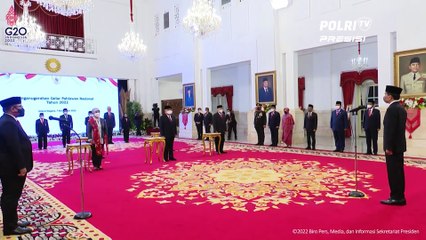 Presiden Joko Widodo Anugerahkan Gelar Pahlawan Nasional