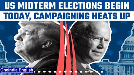 US Midterm Elections to begin today, campaigning heats up | Oneindia News *International