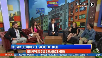 Belinda debuta en el '2000s Pop Tour'