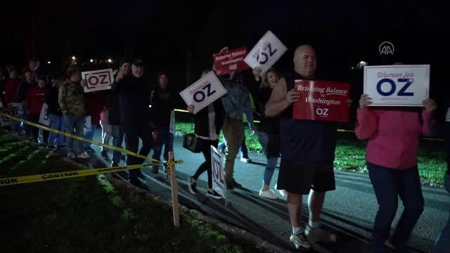 PENSİLVANYA - ABD'de Dr. Mehmet Öz, ara seçim öncesindeki son mitingde konuş