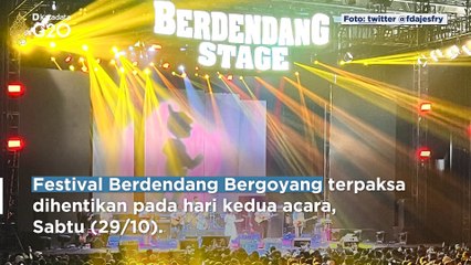 Imbas Berdendang Bergoyang, Sederet Acara dan Konser Ini Terpaksa DIhentikan