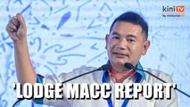 Lodge MACC report over RM2b tender claim, Rafizi told