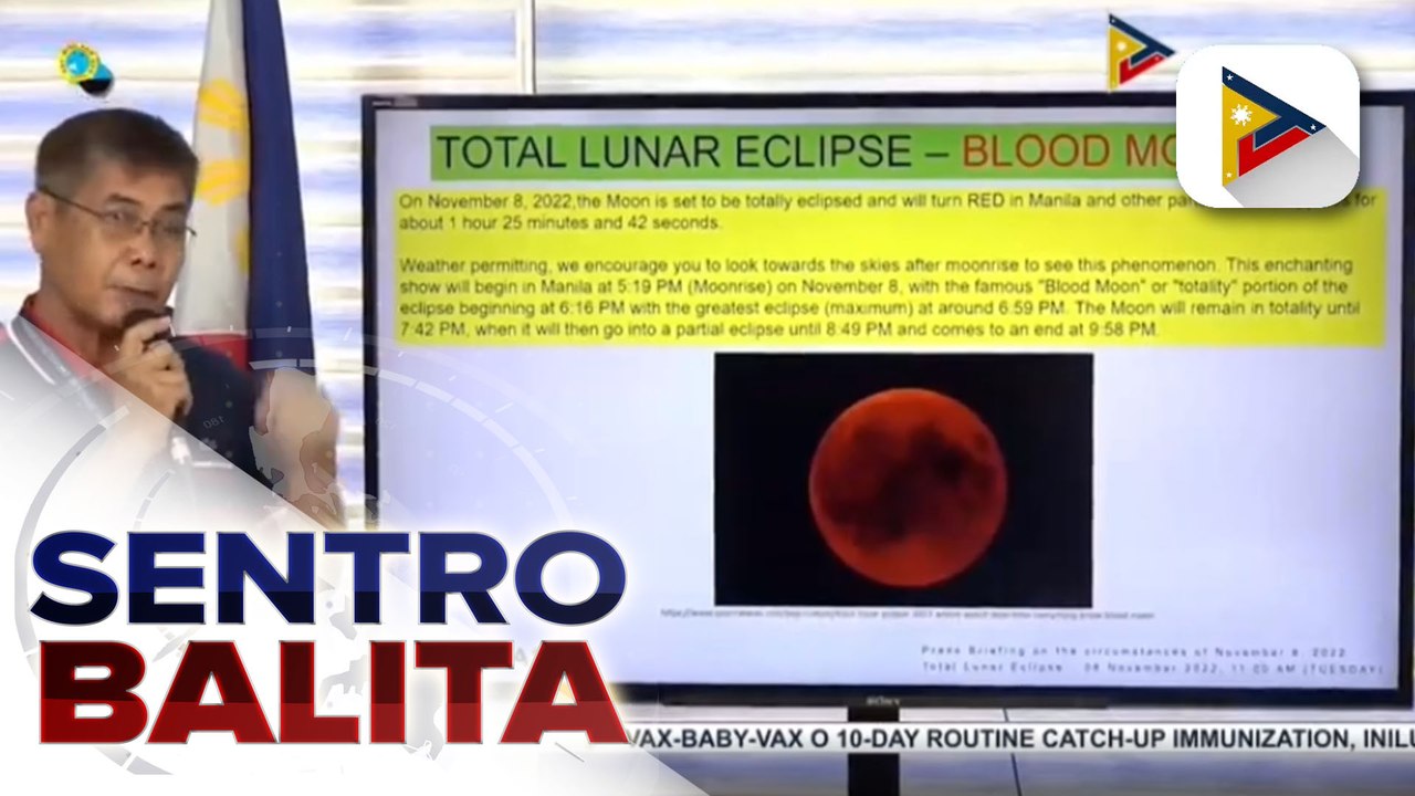 ‘Blood Moon,' masisilayan mamaya; susunod na total lunar eclipse, mangyayari sa Sept. 8, 2025