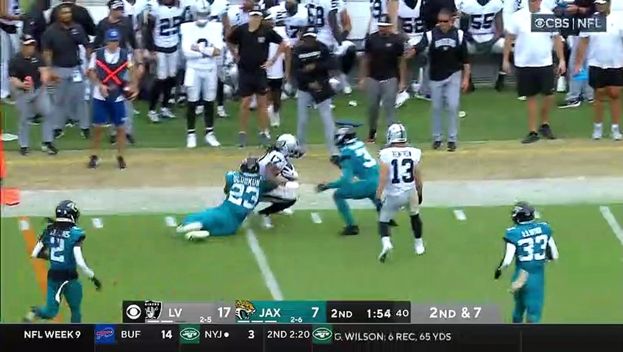 Las Vegas Raiders vs. Jacksonville Jaguars _ 2022 Week 9 Game Highlights
