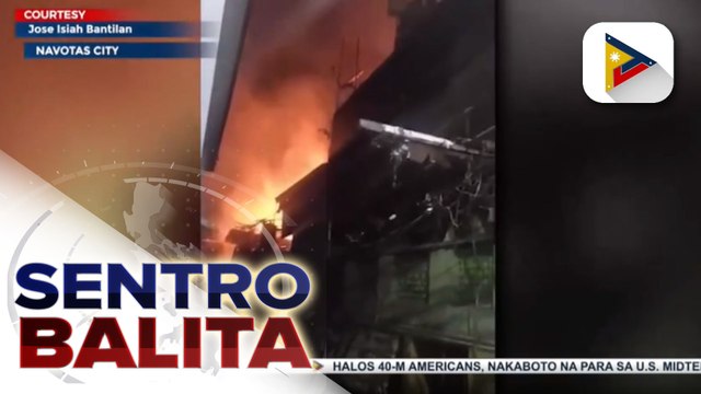 Isang residential area sa Navotas, nasunog; nasa 30 pamilya, naabo ang bahay