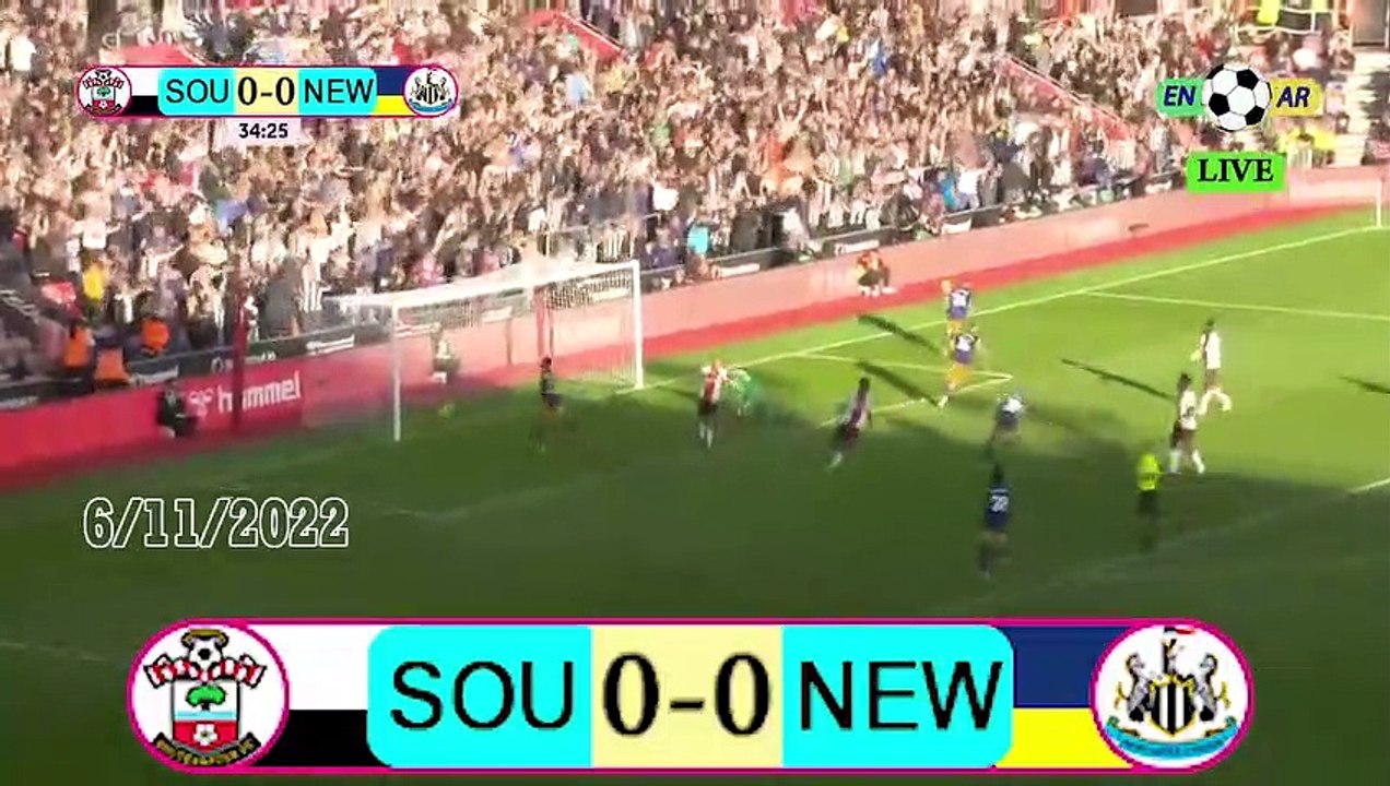 Southampton 1-4 Newcastle / نيوكاسل 4- 1 ساوثهامبتون   / English Premier League 2022 / 2023  الدوري الإنجليزي الممتاز