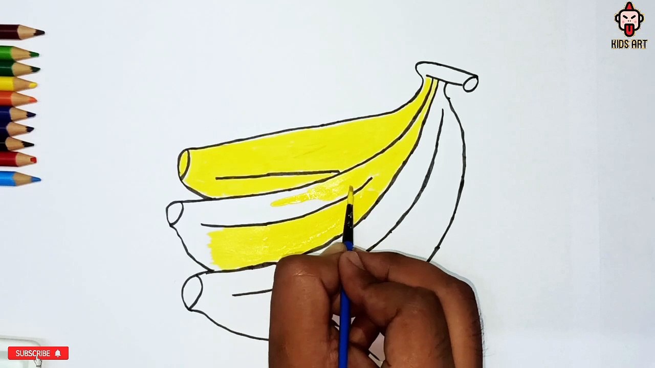 How To Draw Banana