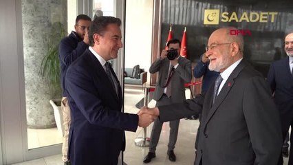 Babacan, 6'lı masa toplantısı için ikili görüşme turuna başladı