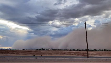 Tempête de poussière consommant arizona - Buzz Buddy