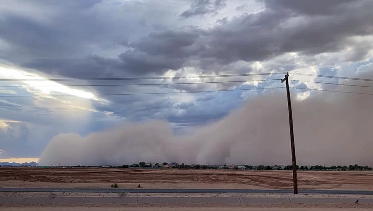 Tempête de poussière consommant arizona - Buzz Buddy