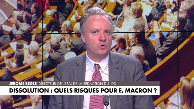 L'édito de Jérôme Béglé : «Dissolution : quels risques pour Emmanuel Macron ?»