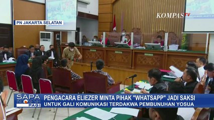 Kuasa Hukum Bharada E Minta Pihak WhatsApp Dihadirkan Jadi Saksi