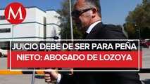 Peña Nieto, Anaya y senadores tienen que responder por Odebrecht: abogado de Lozoya