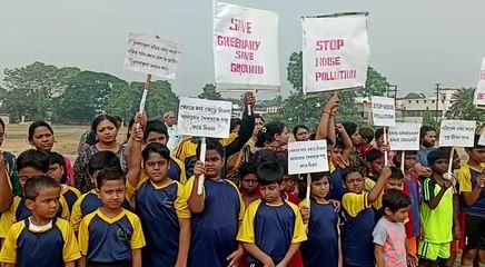 দুর্গাপুরে খেলার ময়দান ফিরে পাওয়ার দাবিতে কাতর আর্জি শিশুদের | Oneindia Bengali
