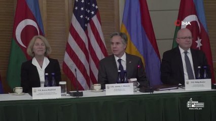 Ermenistan ve Azerbaycan dışişleri bakanları ABD'de bir araya geldi