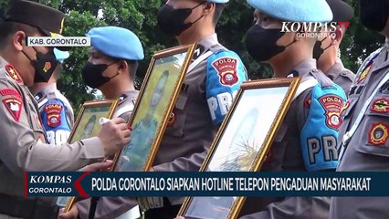 Polda Gorontalo Siapkan Hotline Telepon Pengaduan Masyarakat