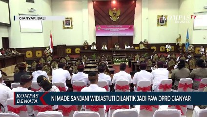 Rapat Paripurna PAW Anggota DPRD Gianyar 2019-2024