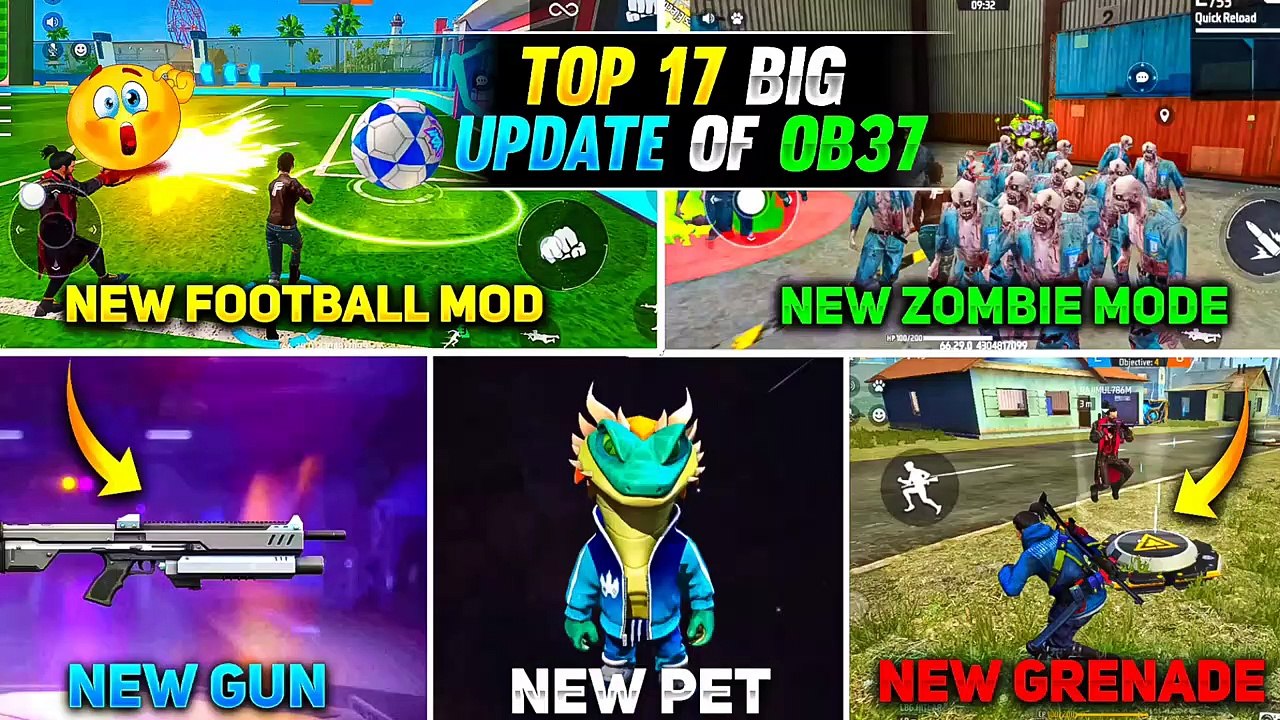Top 17 Big Changes Of OB37 Updates Of Free Fire Battleground _ Ob37 के कुछ ऐसी Update जो अजीब है #03