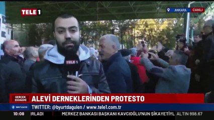 TBMM önünde Alevi derneklerine polis müdahalesi