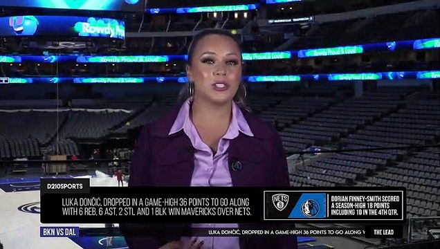 Dallas Mavericks 96 vs Brooklyn Nets 94 | Final | Luka Doncic Drops In 36 pts To Go Along With 8 reb, 6 ast