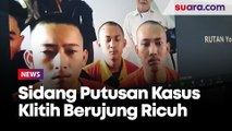 Sidang Putusan Terdakwa Kasus Klitih Gedongkuning Berujung Ricuh