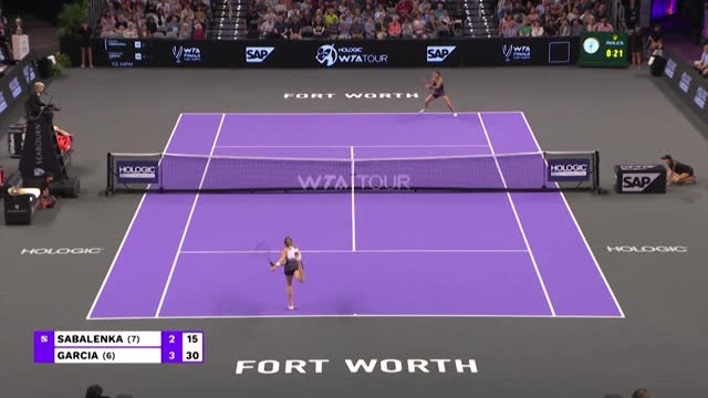 WTA Finals Fort Worth - Garcia, impériale, remporte le Masters !