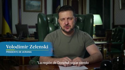 Zelenski: "Hoy los ocupantes golpearon más de 50 asentamientos en Ucrania"